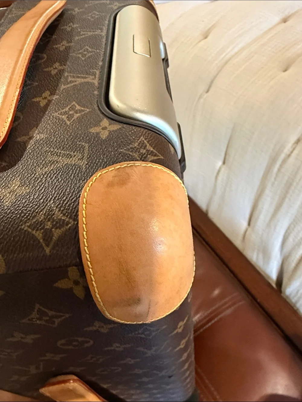 Louis Vuitton monogram Pagase 55 carry on- Brown & Tan